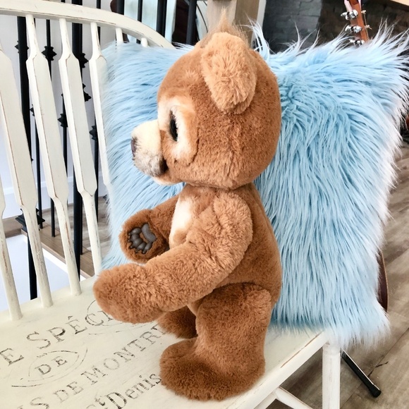 FurReal Friends, Cubby the Curious Bear, Interactive, Talking, Plush Teddy Bear - Picture 6 of 15